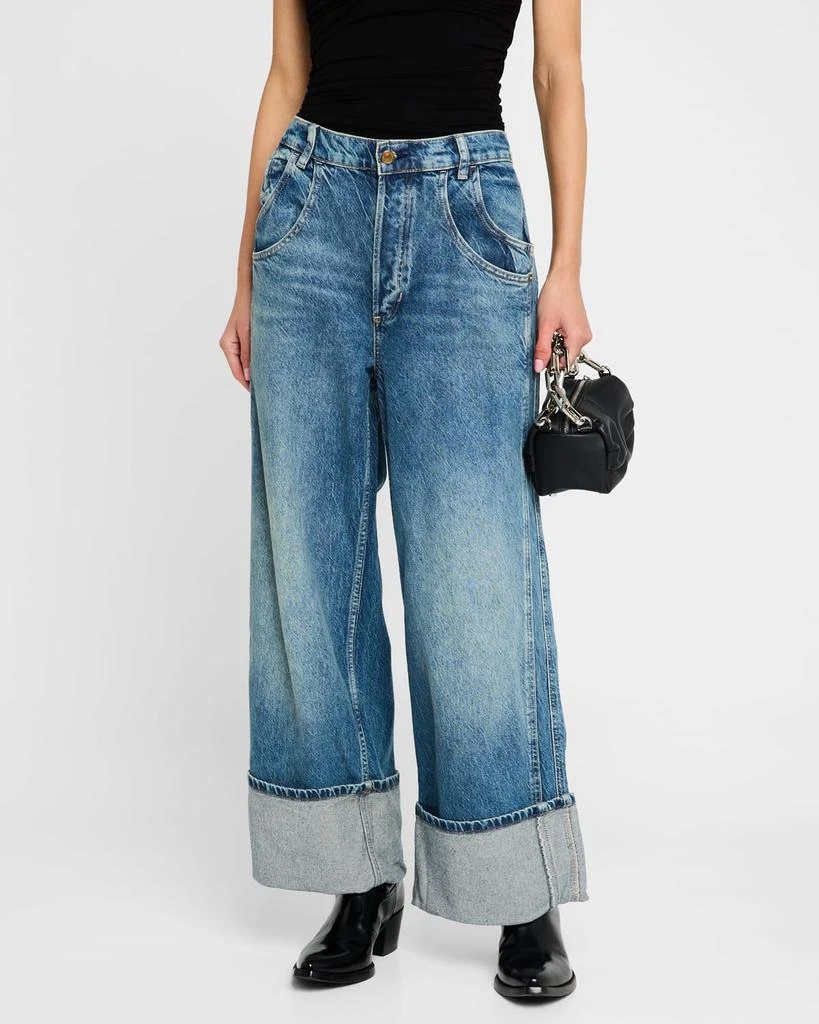 Free People We The Free Final Countdown Cuffed Low-Rise Jeans 4