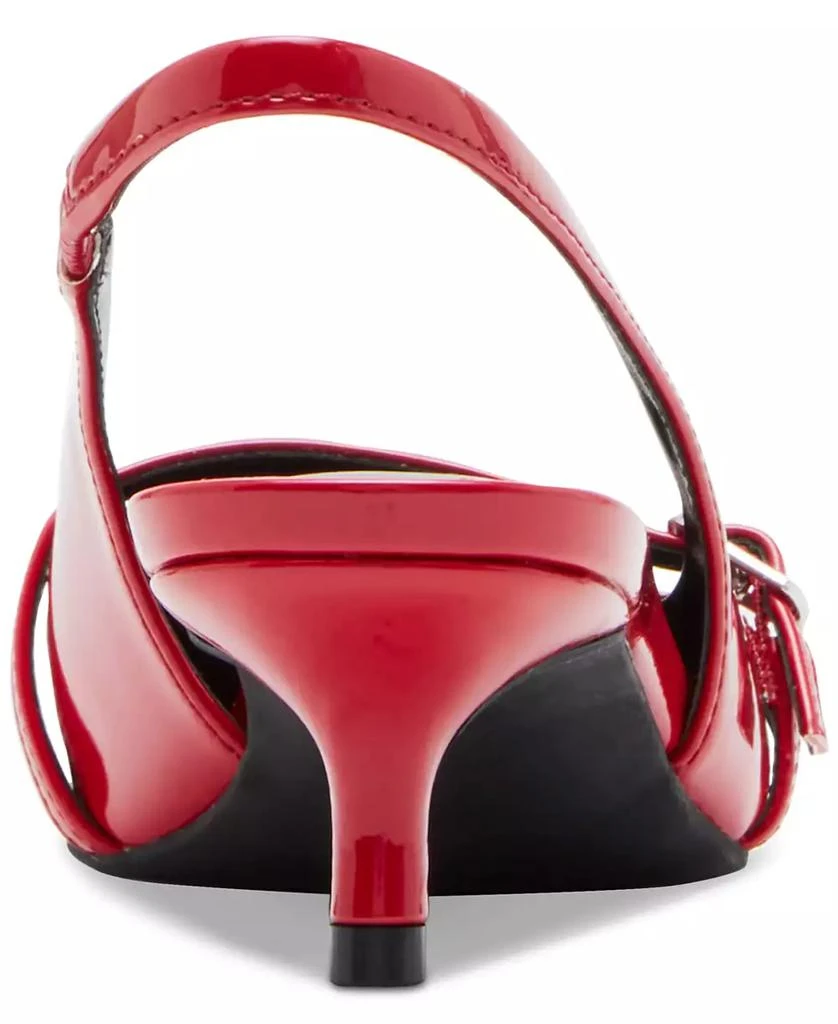 Madden Girl Krystall Slingback Kitten-Heel Pumps 3
