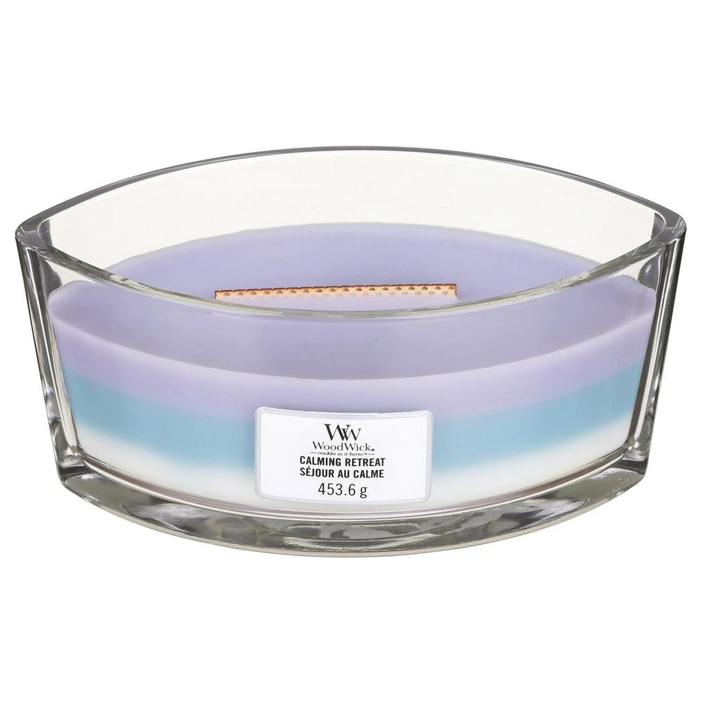 Woodwick WoodWick - Trilogy Calming Retreat Ellipse Jar Candle 1