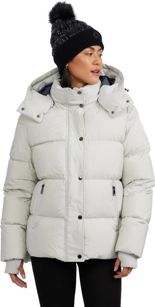 Pajar Adhara Boxy Fit Puffer Jacket with Detachable Hood - Women's
