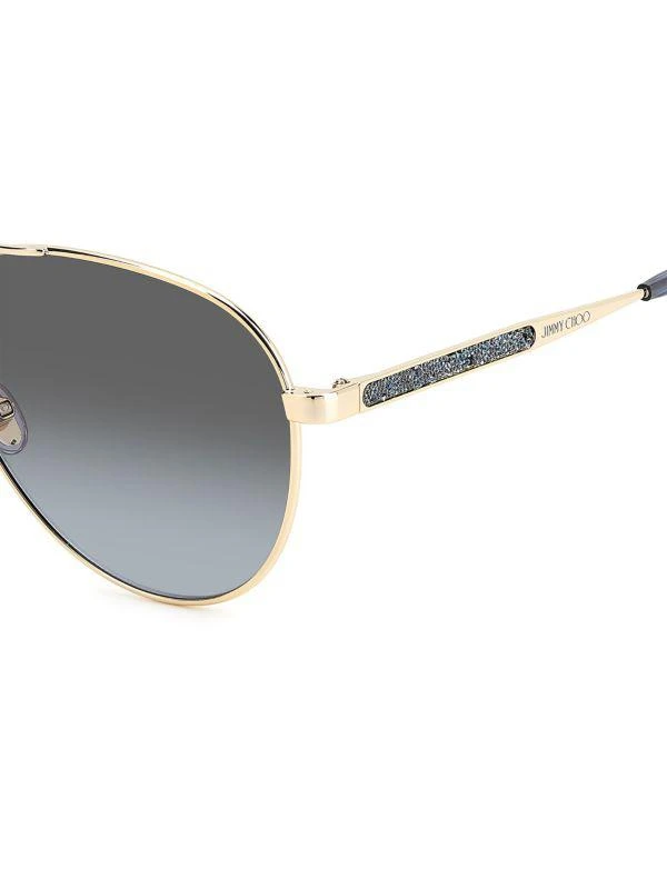 Jimmy Choo Jimena 60MM Aviator Sunglasses 3