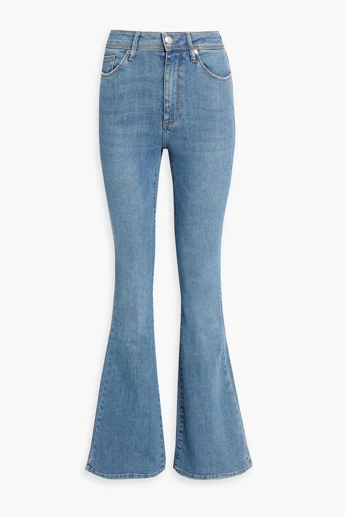 TOMORROW DENIM Albert high-rise flared jeans 1