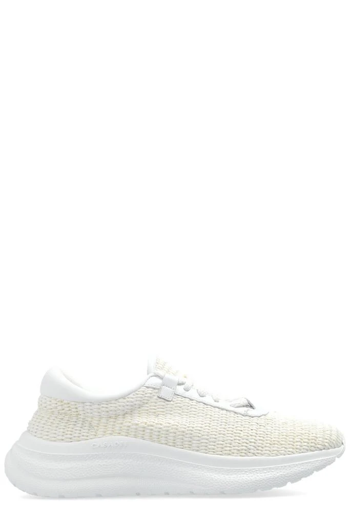 CASADEI Casadei Mia Almond Toe Lace-Up Sneakers 1