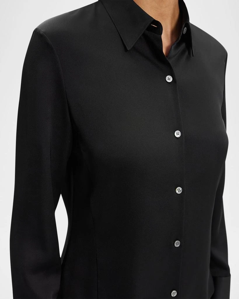 Theory Silk Straight Shirt 5