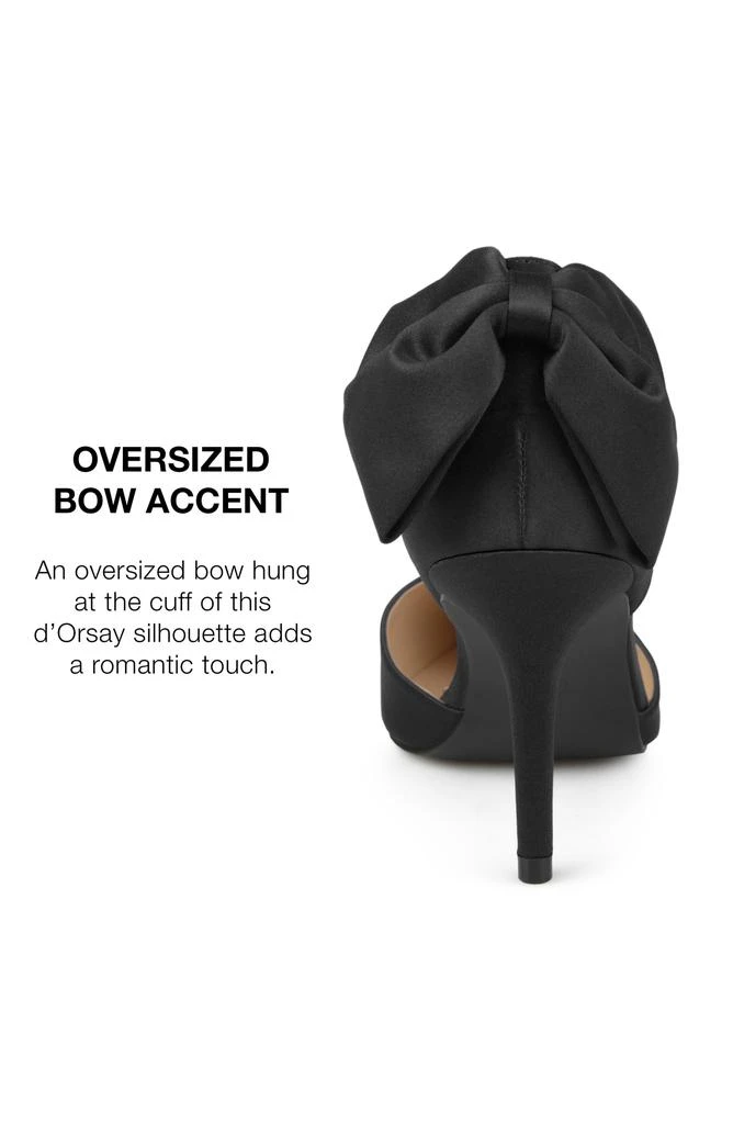 Journee Collection Tanzi d'Orsay Bow Pump 7