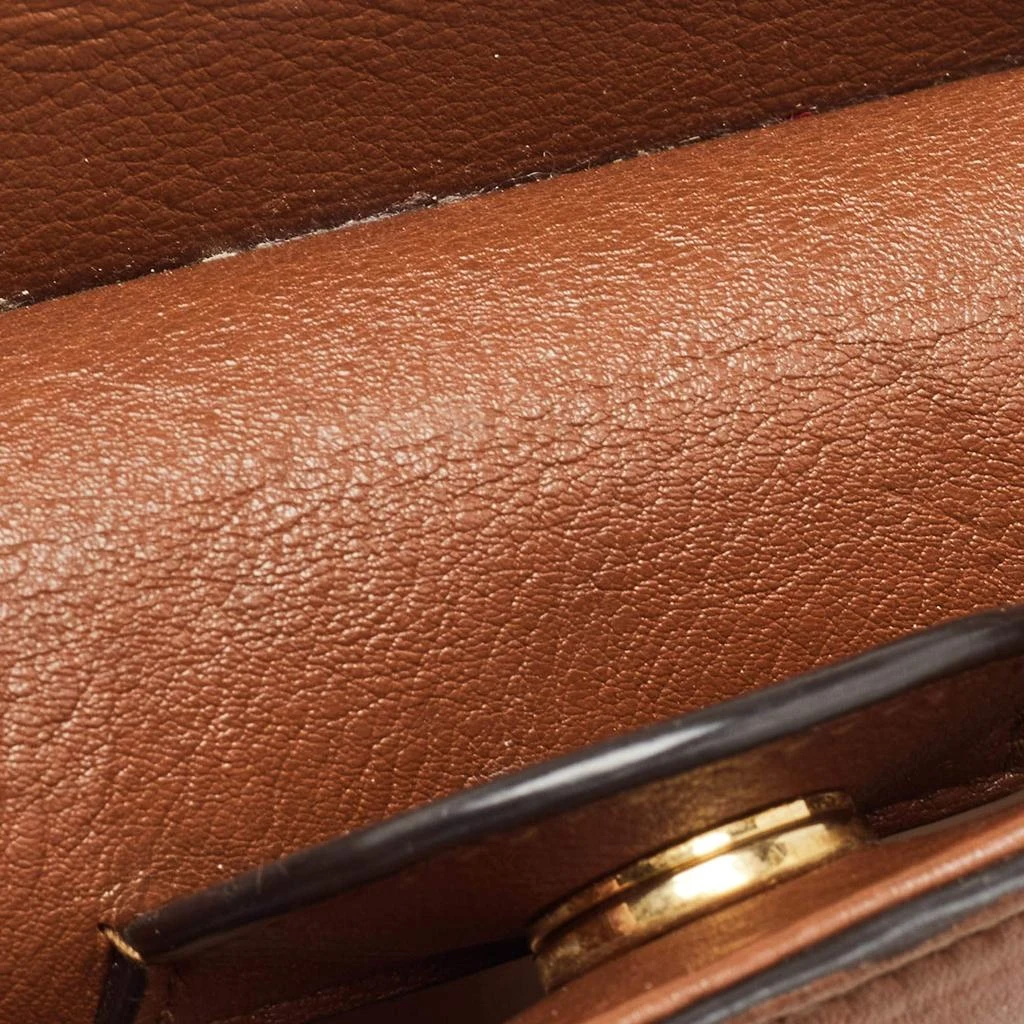 Gucci Gucci Brown Leather Mini Diana Tote 8