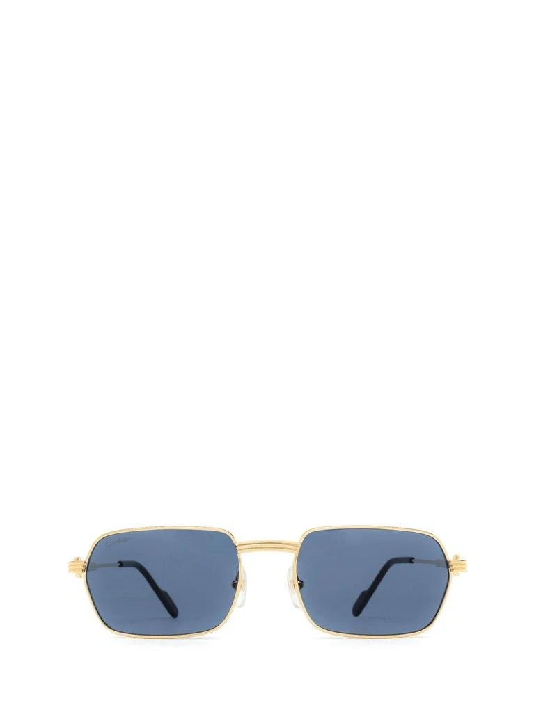Cartier Cartier Rectangle Frame Sunglasses 1