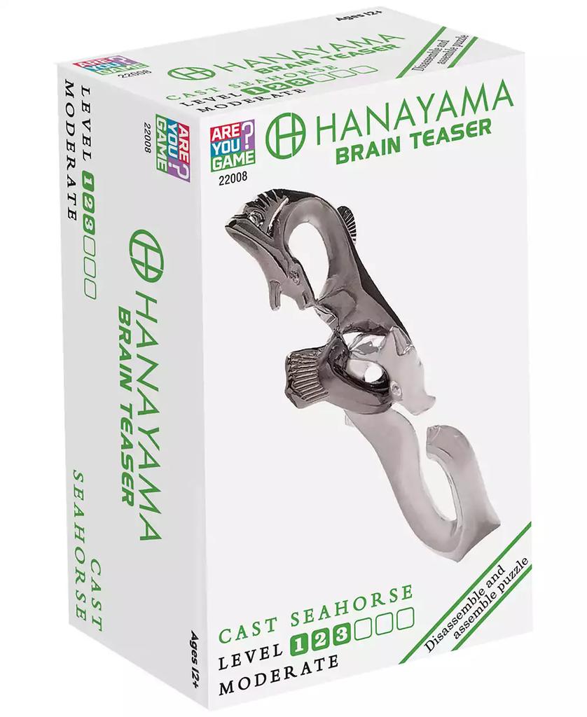 AreYouGame Hanayama Level 3 Cast Puzzle, 2 Piece- Seahorse