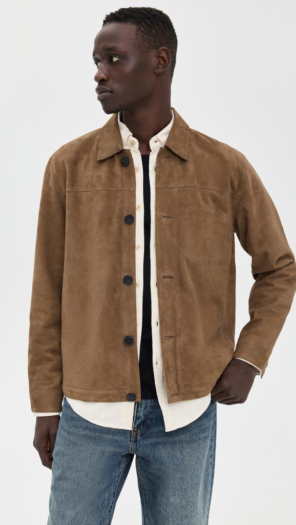 Club Monaco Nappa Suede Jacket