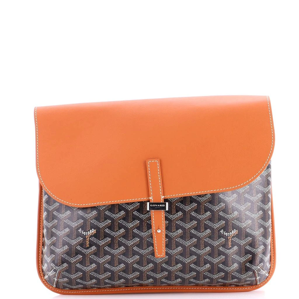 Goyard Coursier Messenger Bag Coated Canvas and Leather