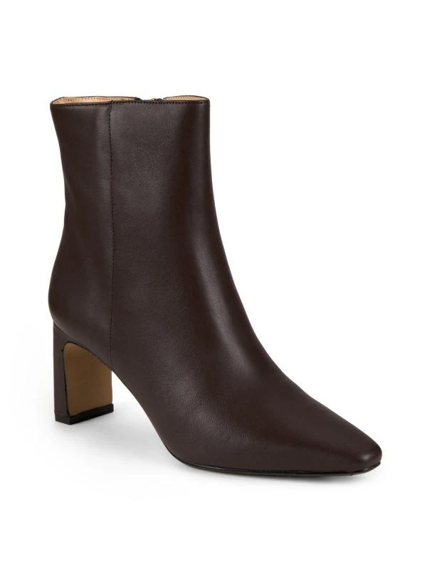 Saks Fifth Avenue 69MM Sunny Leather Booties 2