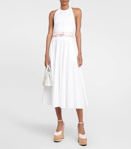 Alaïa Riviera patent leather wedges 2
