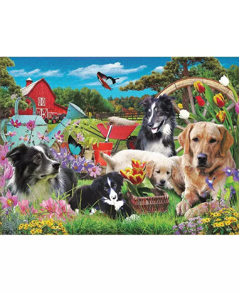 SunsOut Who has a green Thumb 500 piece Jigsaw Puzzle for Adults 5