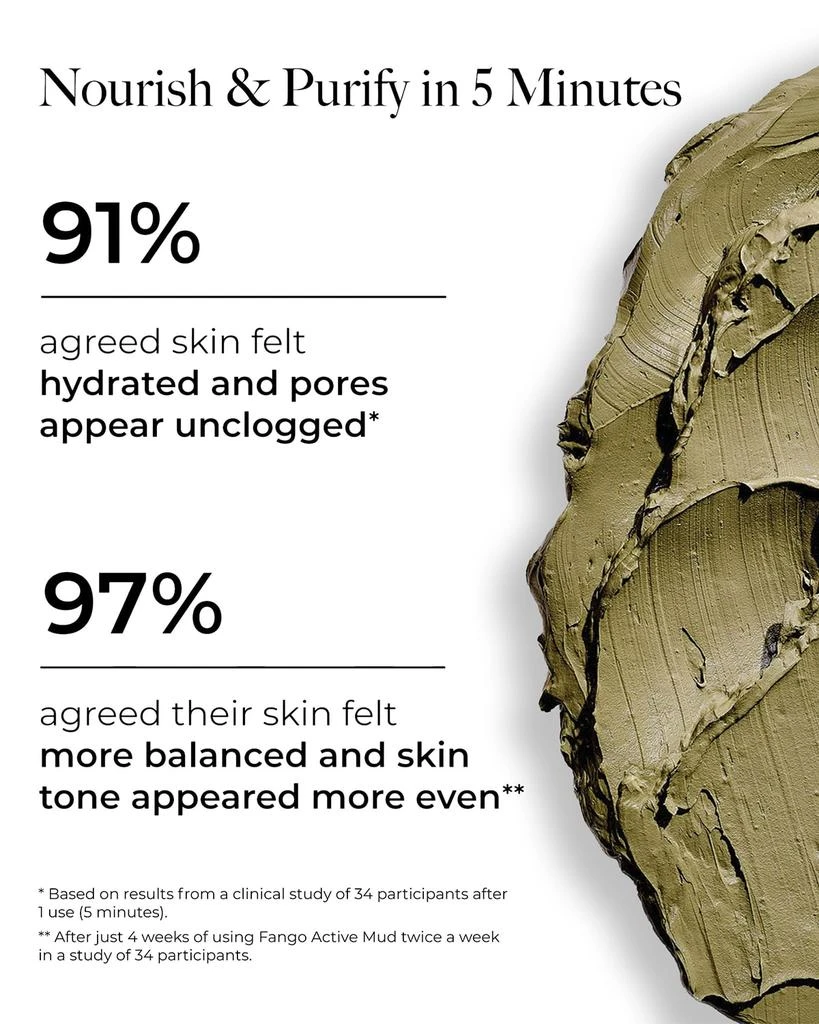 Borghese Advanced Active Fango Purifying Mud Mask, 2.7 oz. 2