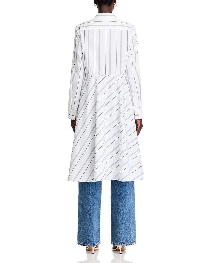 ROSETTA GETTY Asymmetric Apron Shirt Dress 4
