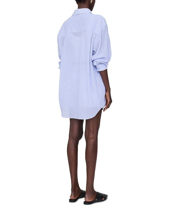 ANINE BING Plaza Button Front Shirt 3