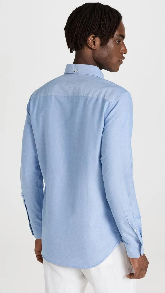 Club Monaco Long Sleeve Solid Oxford Shirt 2