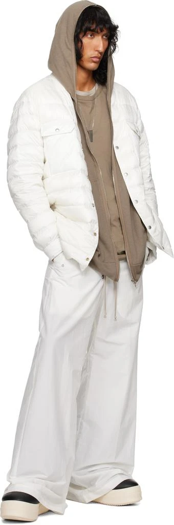 Rick Owens Moncler + Rick Owens Off-White Outershirt Jacket 5
