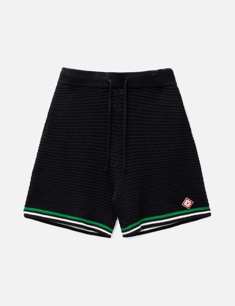 Casablanca Crochet Tennis Shorts 1