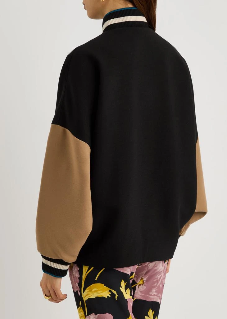 LA DOUBLE J Brooklyn wool-blend bomber jacket 3