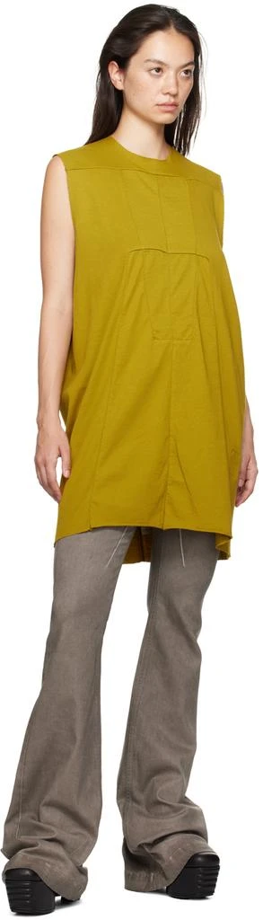 Rick Owens Yellow Luxor SL Tank Top 4