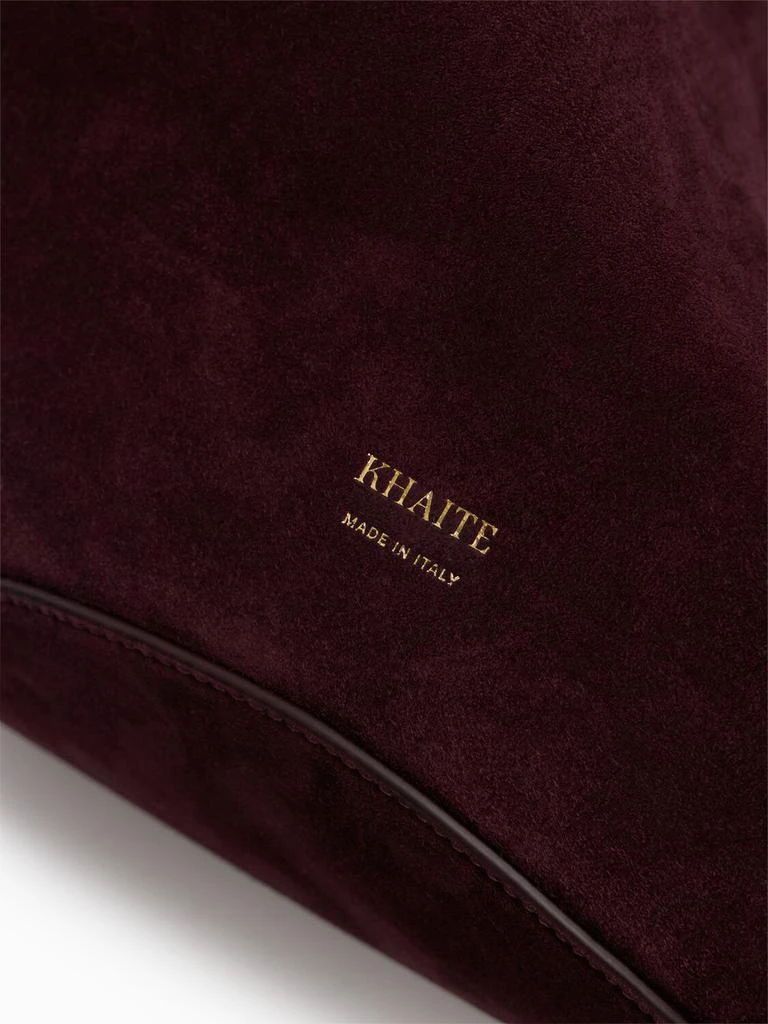 Khaite Medium Lotus Suede Tote Bag 2