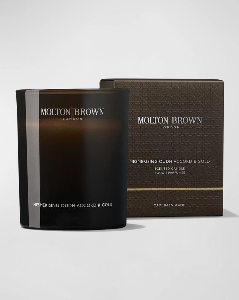 Molton Brown Mesmerizing Oudh Accord and Gold Signature Scented Single-Wick Candle, 6.7 oz. 3