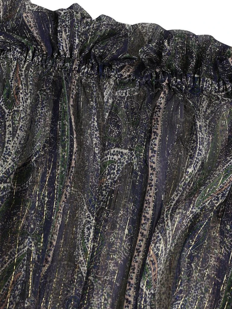 Yves Saint Laurent Saint Laurent Ruffled Off-Shoulder Blouse 3