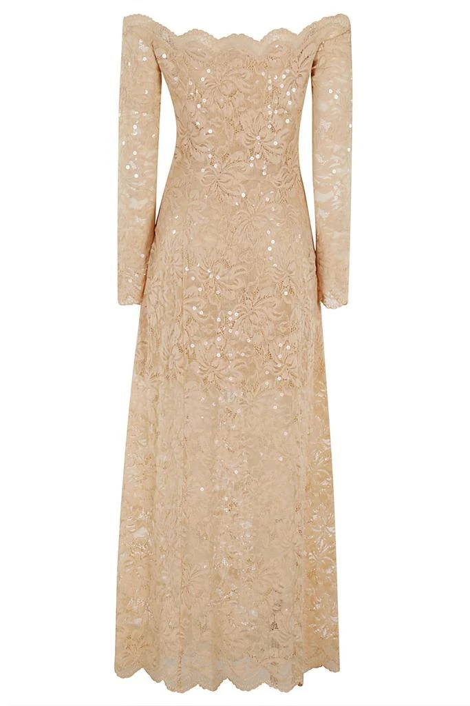Paco Rabanne Paco Rabanne Sequin-Embroidered Lace Long Dress 2
