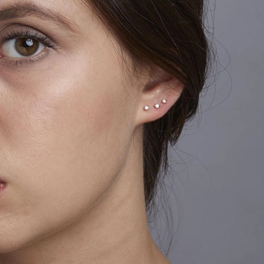 Dinny Hall Shuga lab-created diamond studs 3