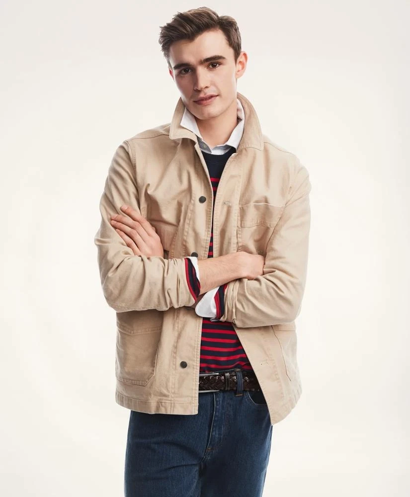 Brooks Brothers Stretch Canvas Chore Jacket 5