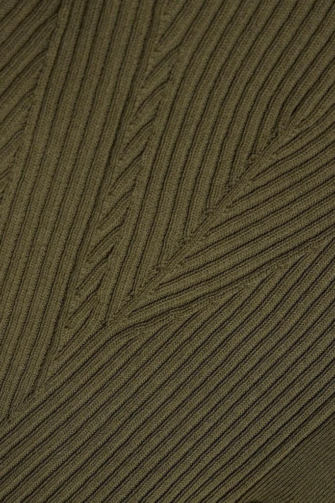 Derek Lam Ribbed cotton-blend cardigan 4
