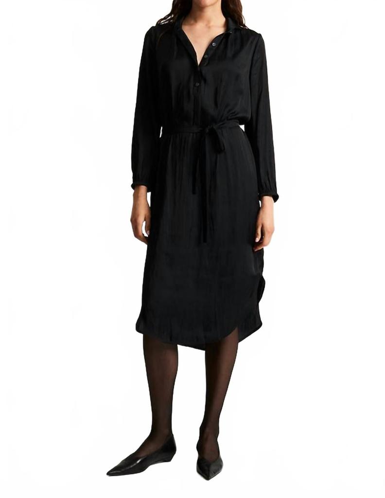 RAQUEL ALLEGRA Vivienne Dress In Black