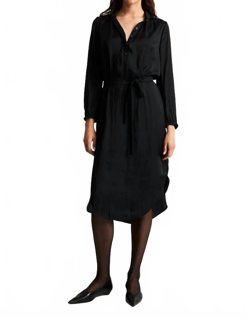 RAQUEL ALLEGRA Vivienne Dress In Black 1