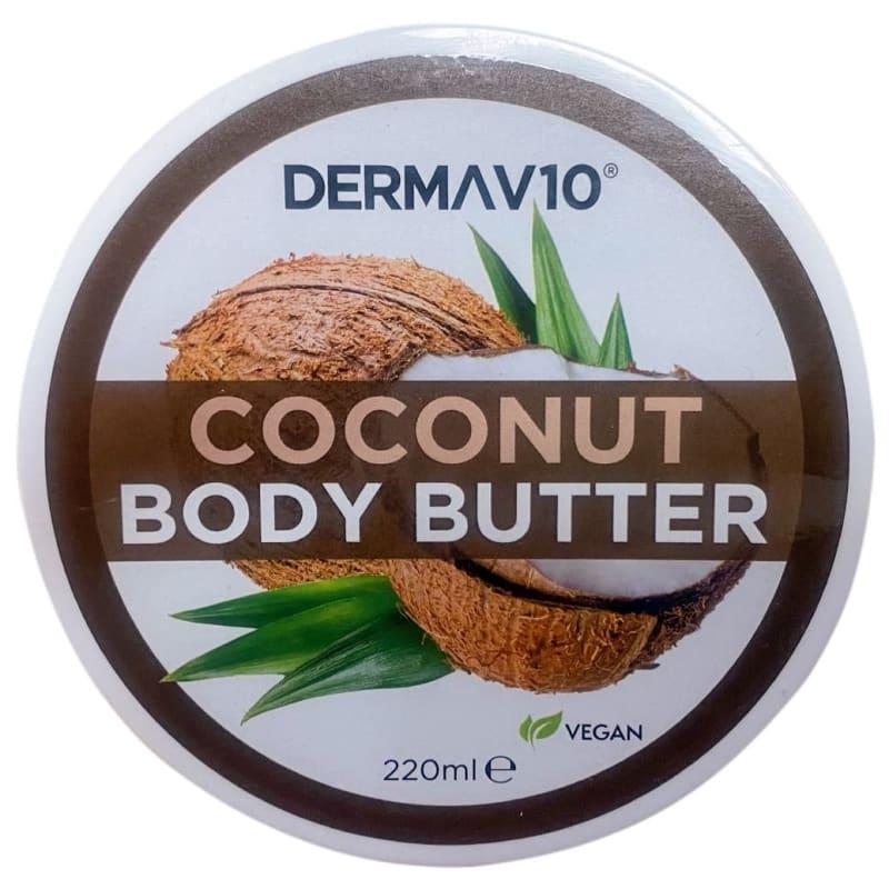 1401 Dermav10 - Coconut Body Butter (220ml)