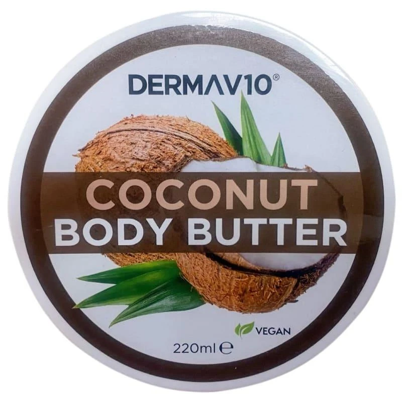 1401 Dermav10 - Coconut Body Butter (220ml) 1