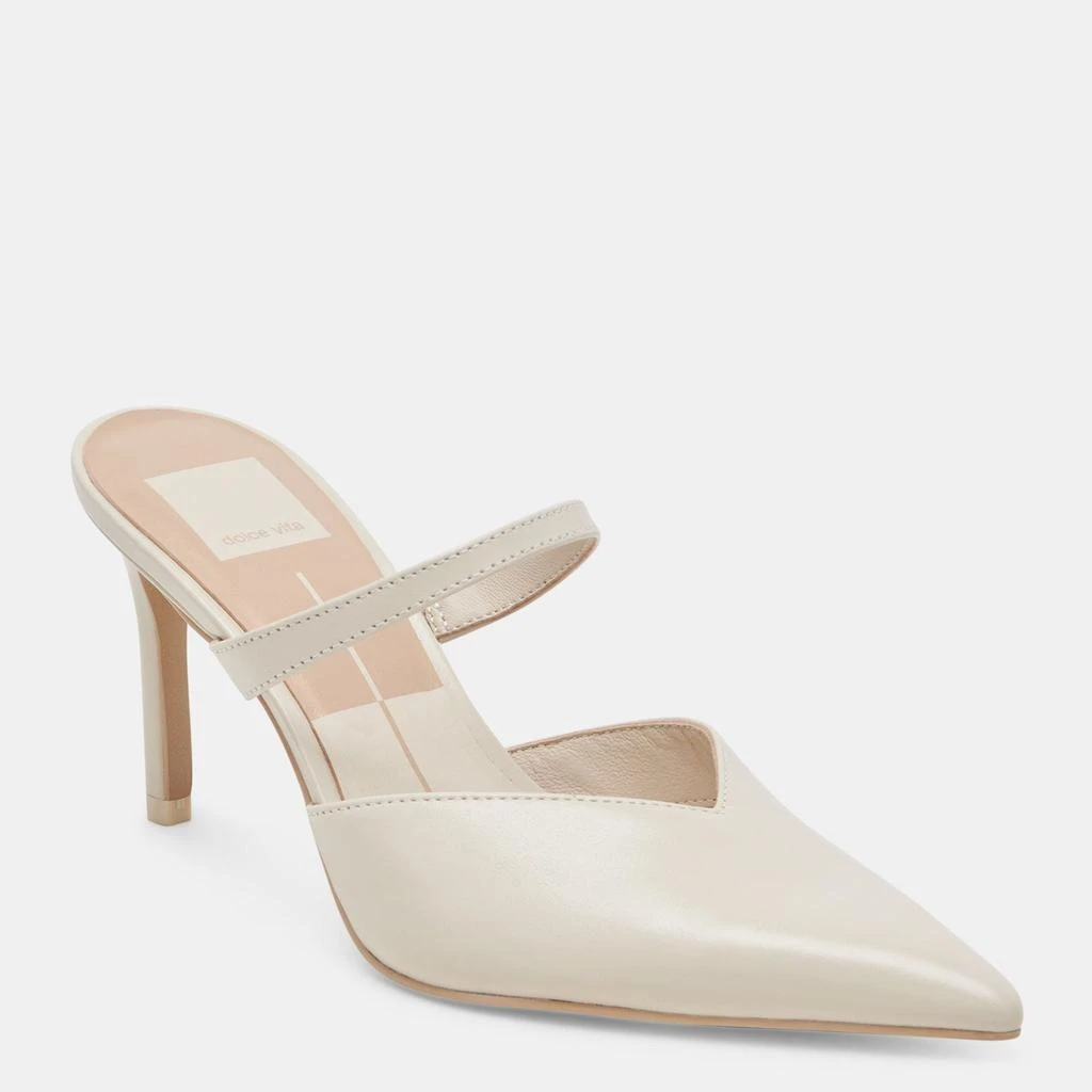 Dolce Vita Kanika Heels White Crinkle Patent 2