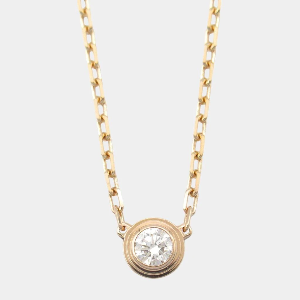 Cartier Cartier 18K Rose Gold Diamond D'Amour Small Necklace 1