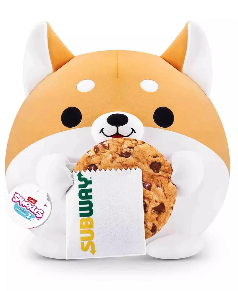 Snackles Series 2 16" Corgi and Subway Cookie Plush 1