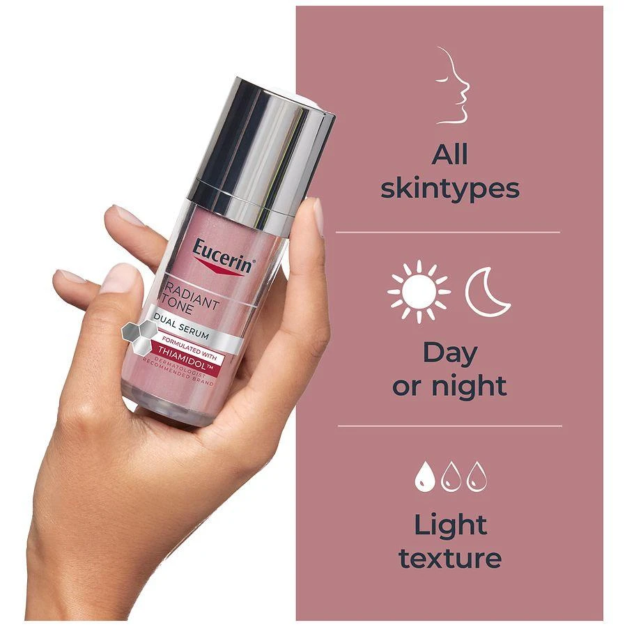 Eucerin Face Radiant Tone Dual Serum Dark Spot Corrector With Thiamidol And Hyaluronic Acid 10