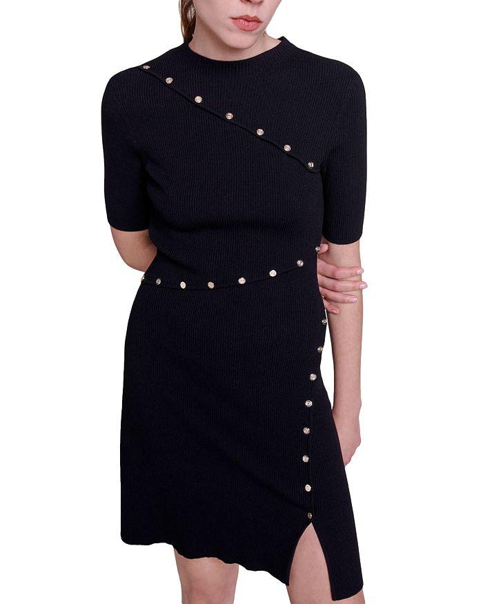 Maje Rellier Short Sleeve Dress