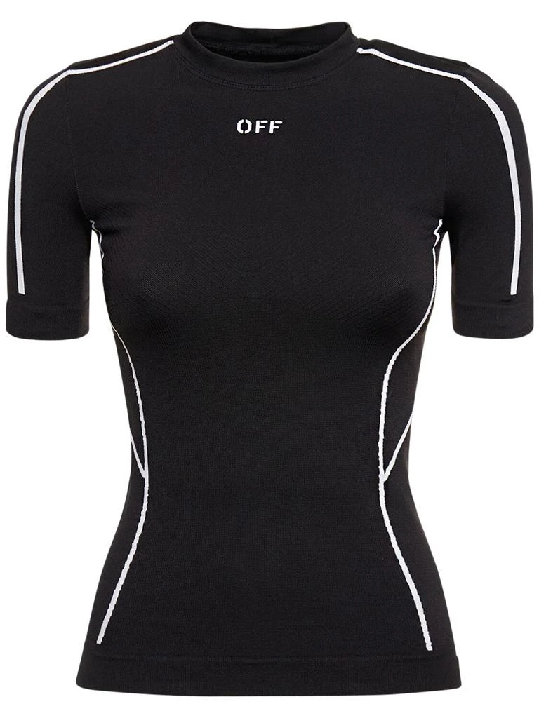 Off-White Off Stamp Stretch Tech T-shirt
