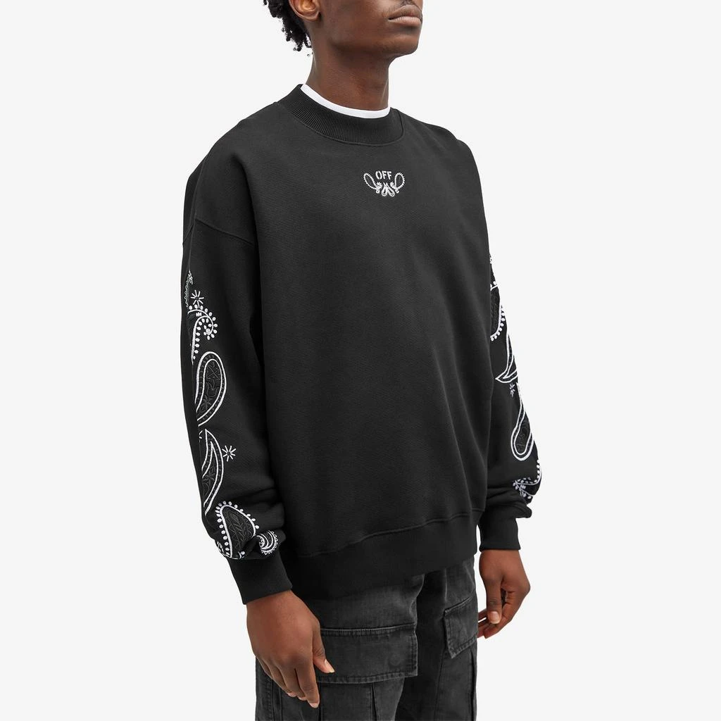 Off-White Off-White Bandana Arrow Crew Sweat 2