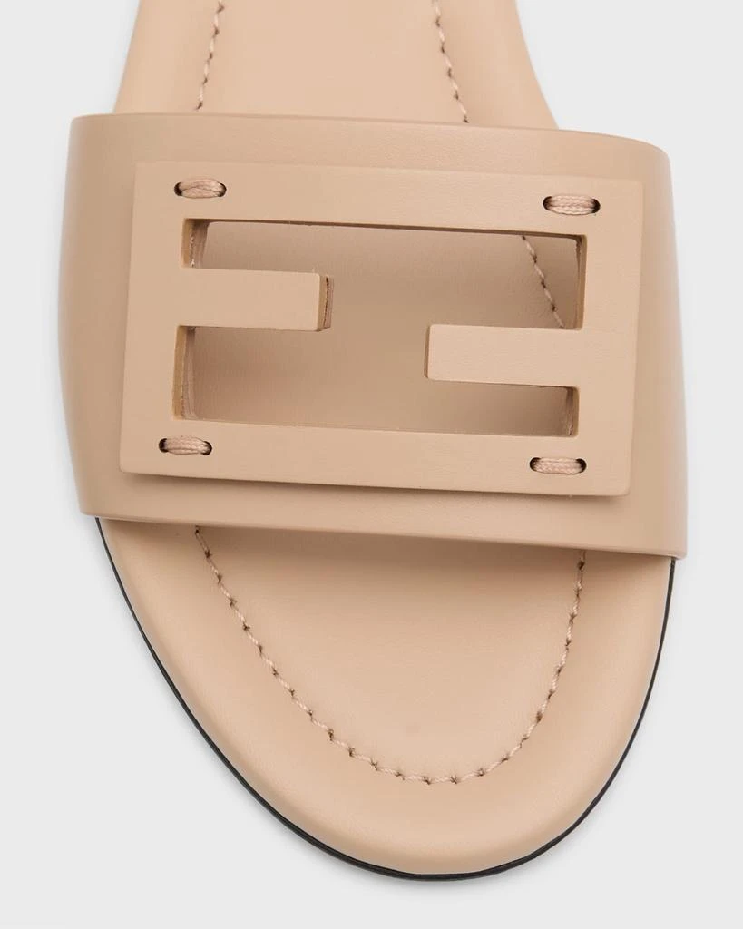 Fendi Baguette FF Tube Medallion Flat Sandals 7