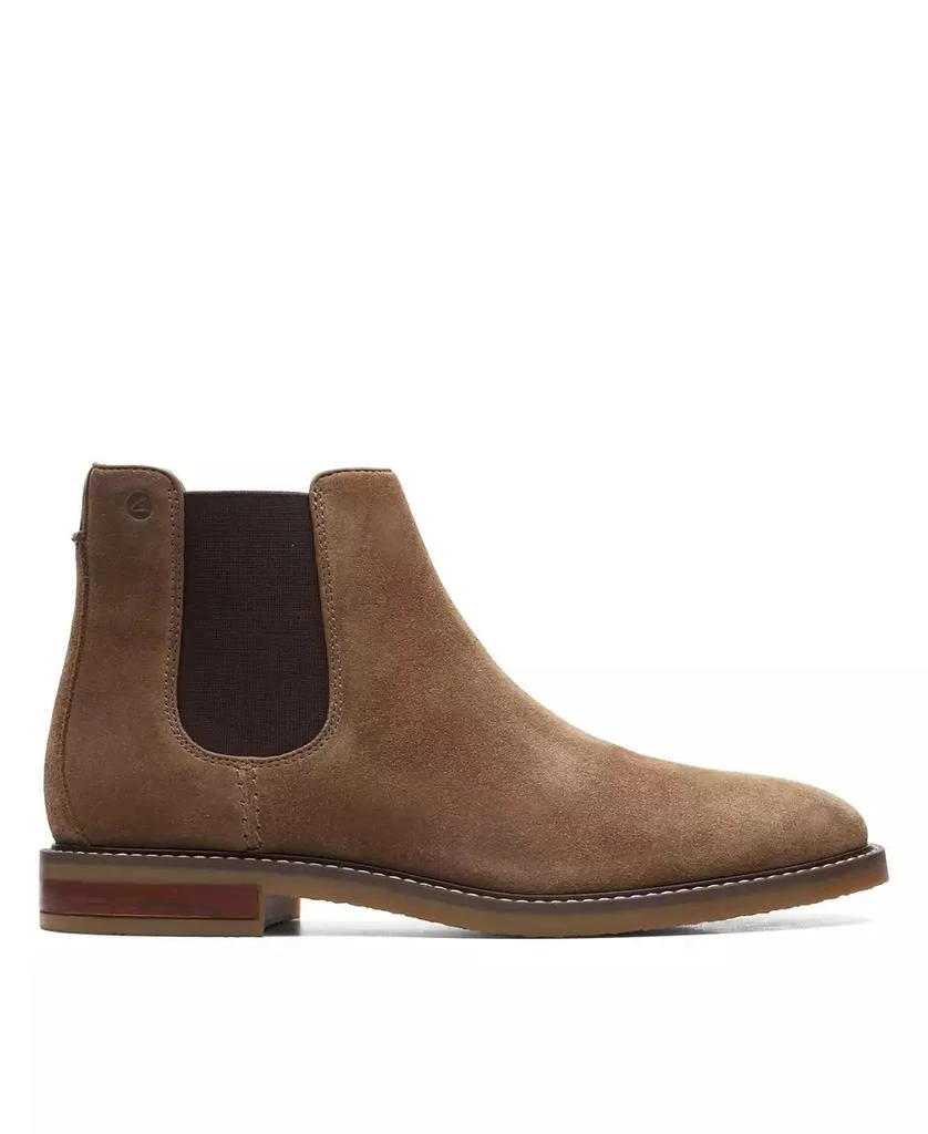 Clarks Men's Collection Jaxen Chelsea Suede Comfort Boots 2