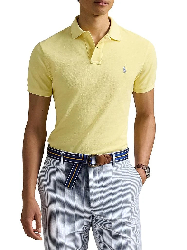 Ralph Lauren Custom-Slim-Fit Mesh Polo Shirt 3