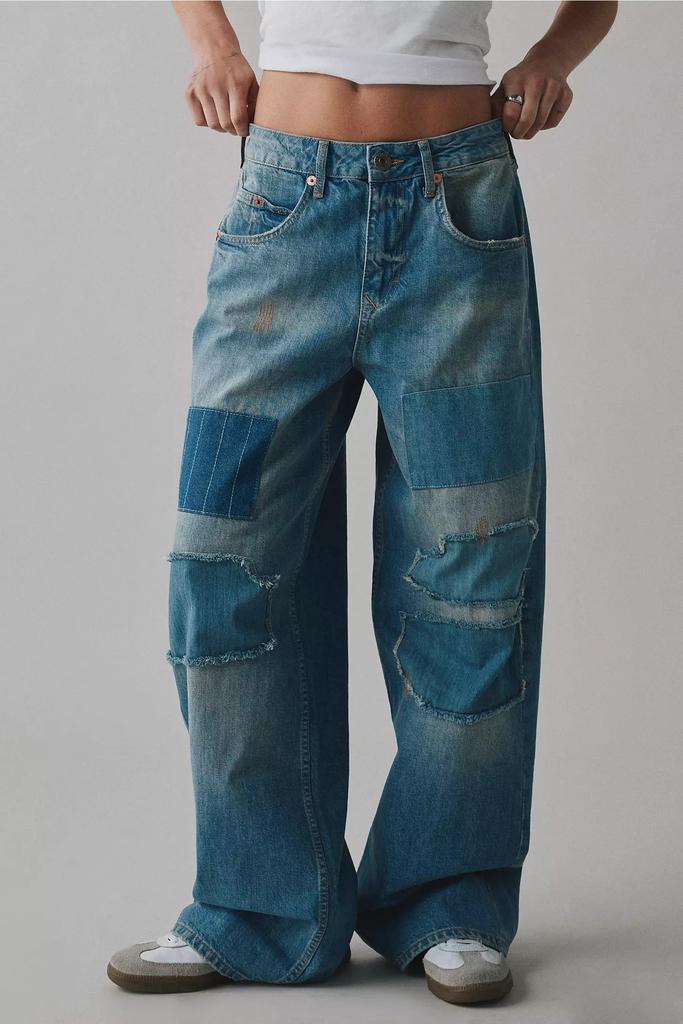 BDG BDG Jaya Patchwork Baggy Boyfriend Jean