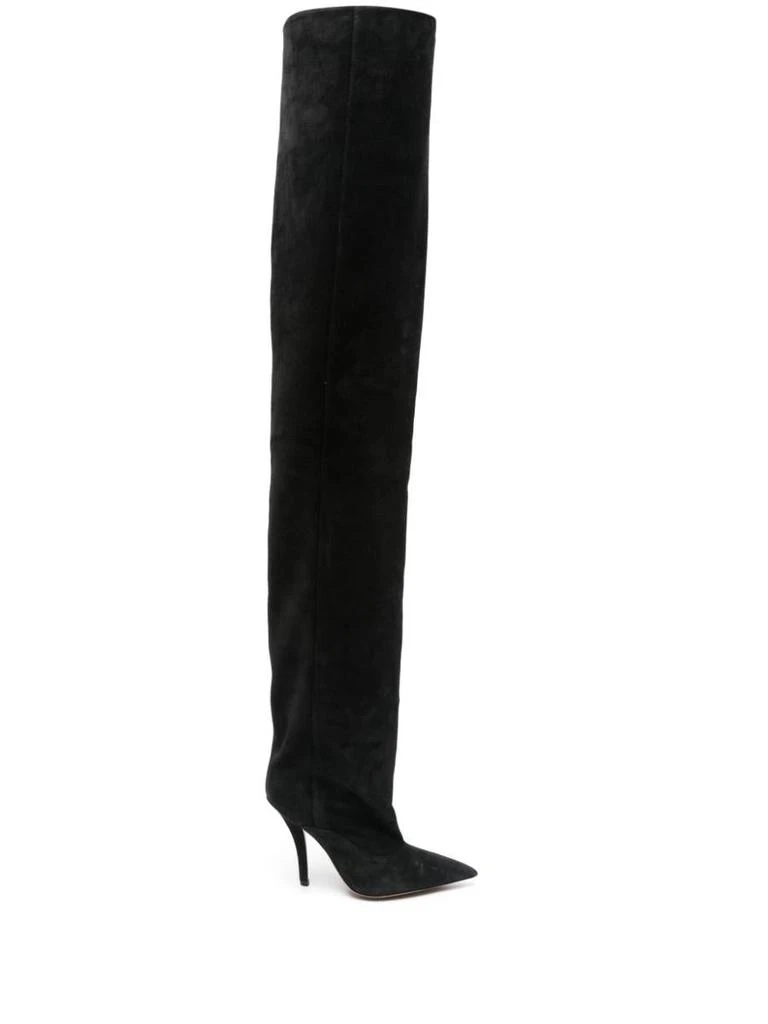 Paris Texas Paris Texas 110Mm Suede Boots 1