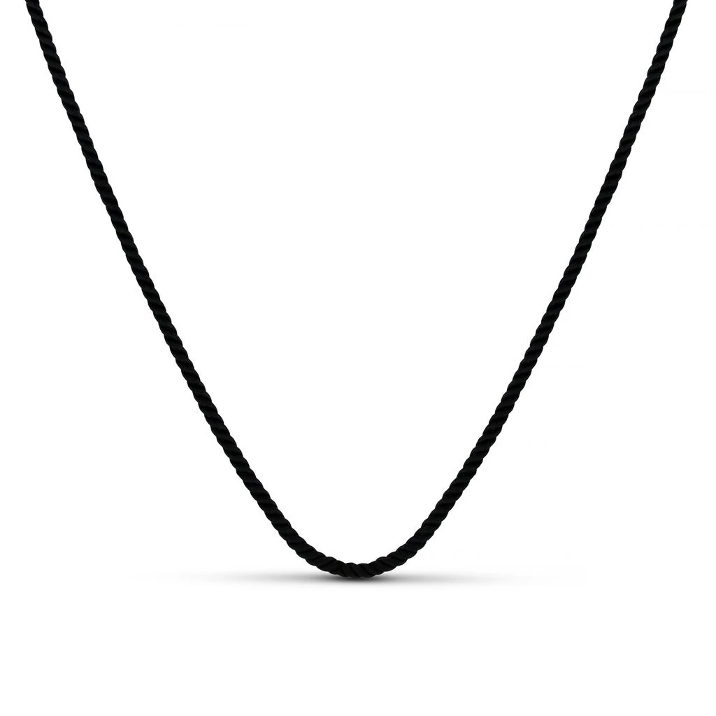 Orelia LUXE LUXE Black Adjustable Cord Necklace 1