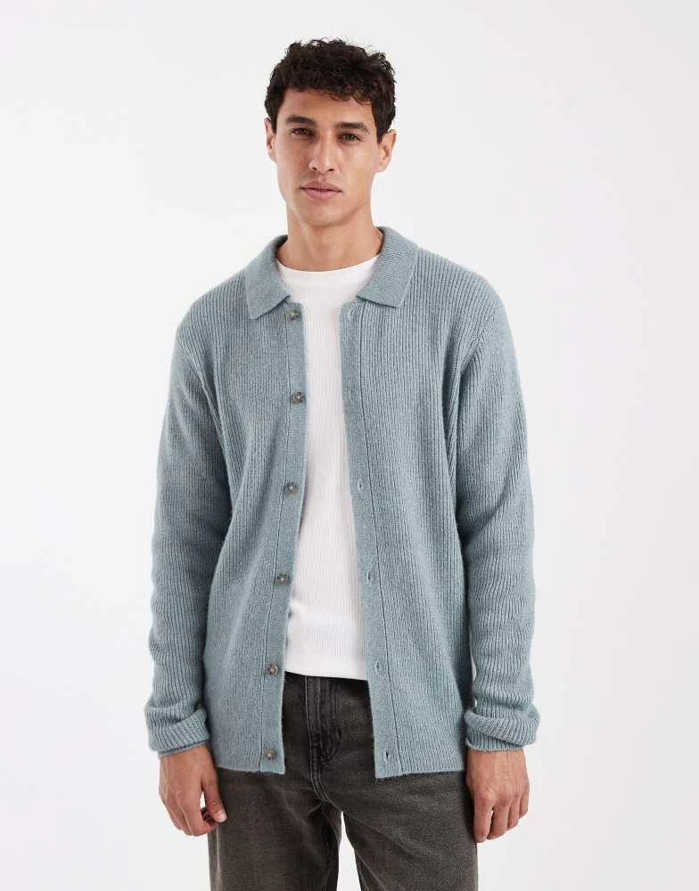 Levi
s Levi
s button down polo jumper in grey